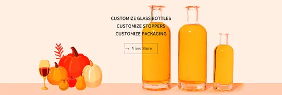 Extra Flint Customized 700ml 750ml Glass Bottle for Rum Tequila Vodka Whiskey Brandy