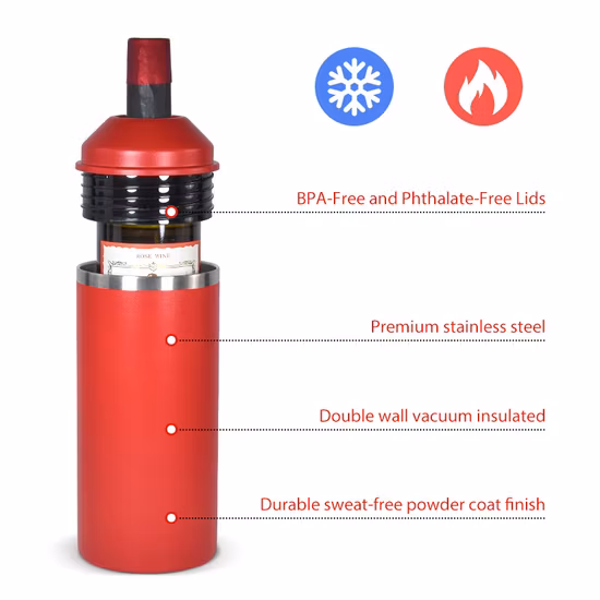 25oz Home Wine Bottle Vacuum Stainless Steel Champagne Bottle